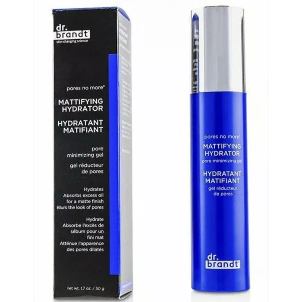 Dr. Brandt Pores No More Mattifying Hydrator Pore Minimizing Gel Moisturizer 1.7
